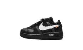 Air Force 1 Low Off-White 'Black' (Infant & Kids)