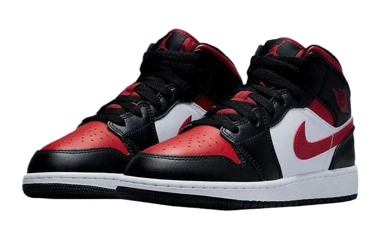 Air Jordan 1 Mid (GS) Alternate Bred Toe