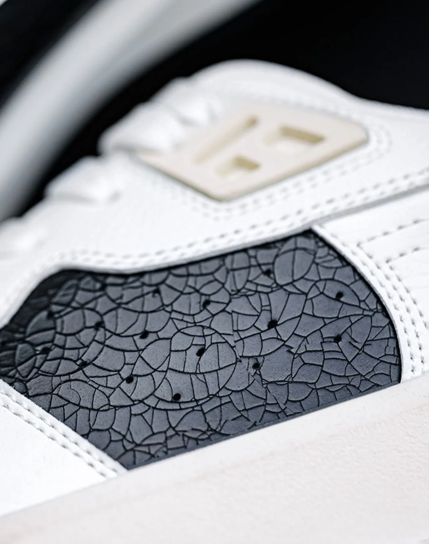 American Black And White Crushed Ice Skateboard Sports Men's Casual Shoes