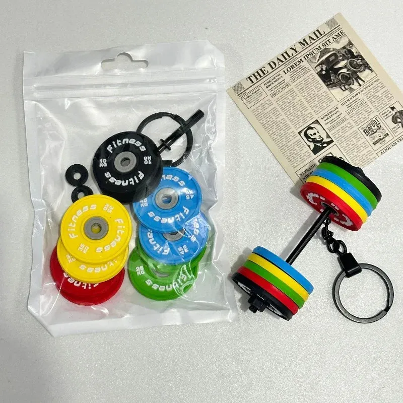 DIY Silicone Barbell Keychain – The Perfect Gift for Gym Lovers
