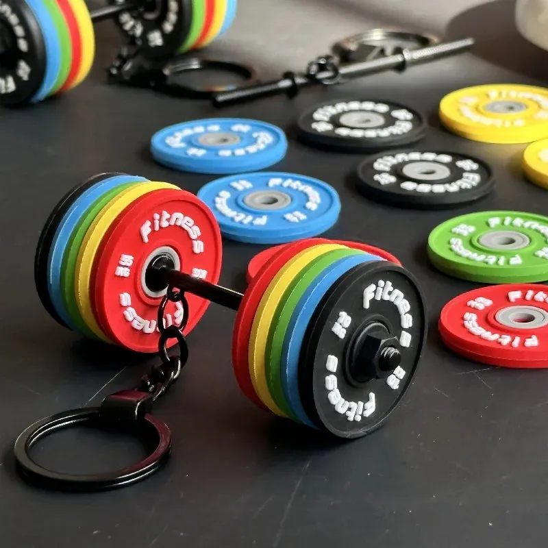 DIY Silicone Barbell Keychain – The Perfect Gift for Gym Lovers