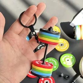 DIY Silicone Barbell Keychain – The Perfect Gift for Gym Lovers