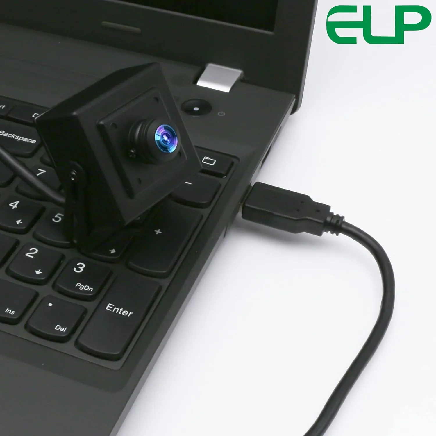 ELP Sony IMX323 Sensor Mini Wide Angle USB Camera with 180degree Fisheye Lens HD 1080P 0.01Lux Low Light PC Camera UVC H.264 USB2.0 Embedded Webcam for Computer, Laptop,Raspberry Pi