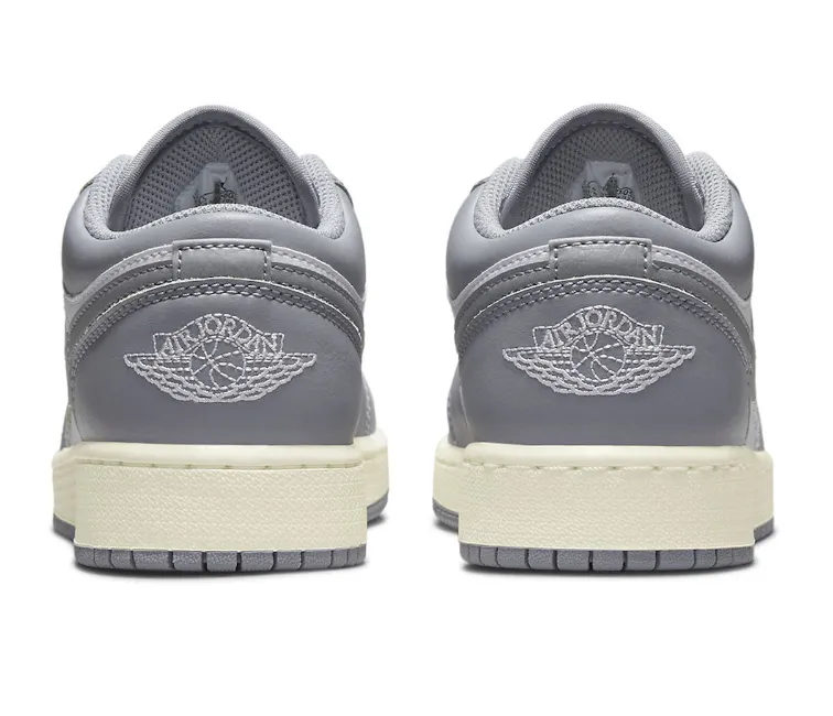 GS Nike Air Jordan 1 Low (Vintage Grey)