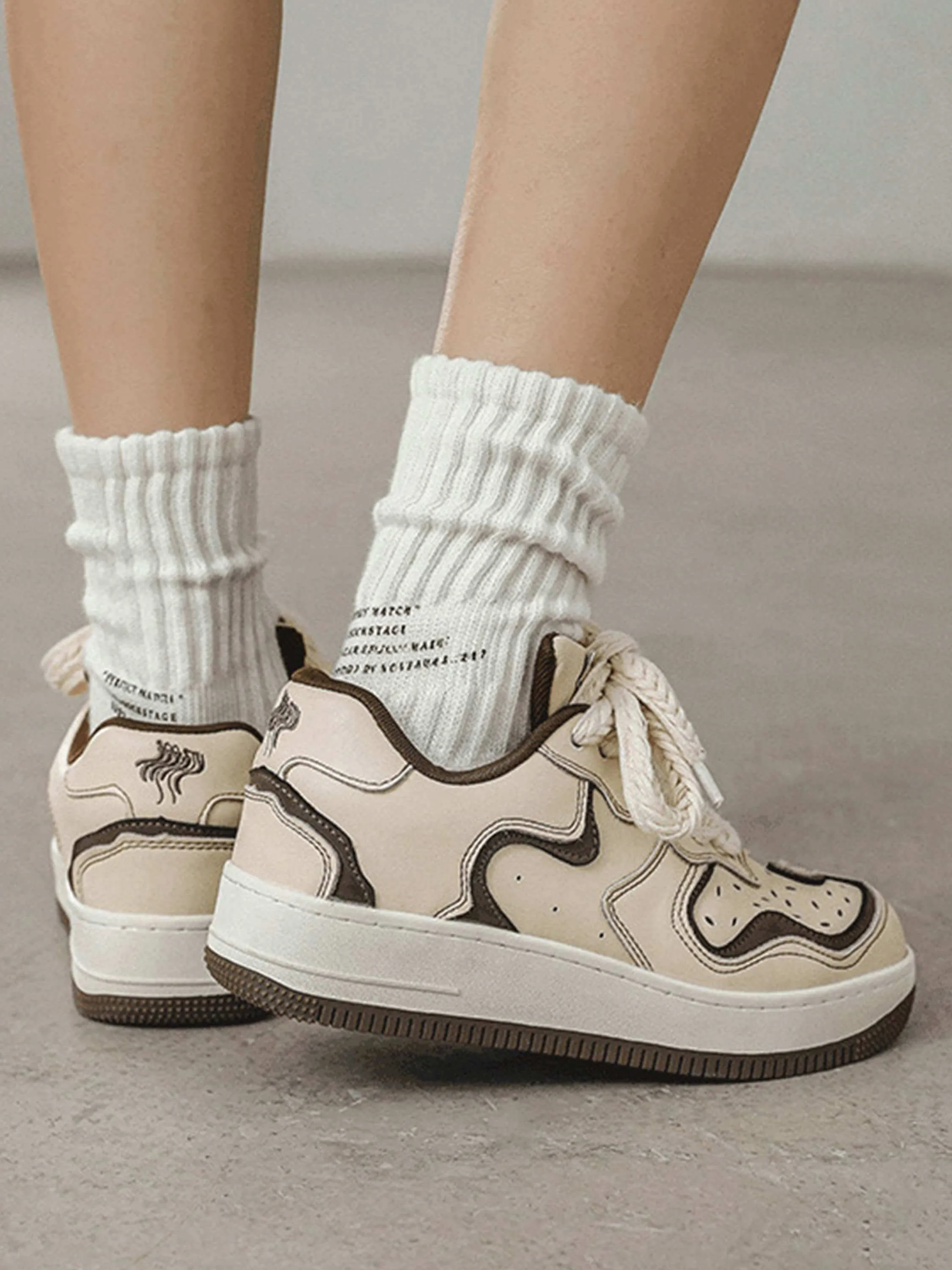 High Street Skateboard Couple Shoes