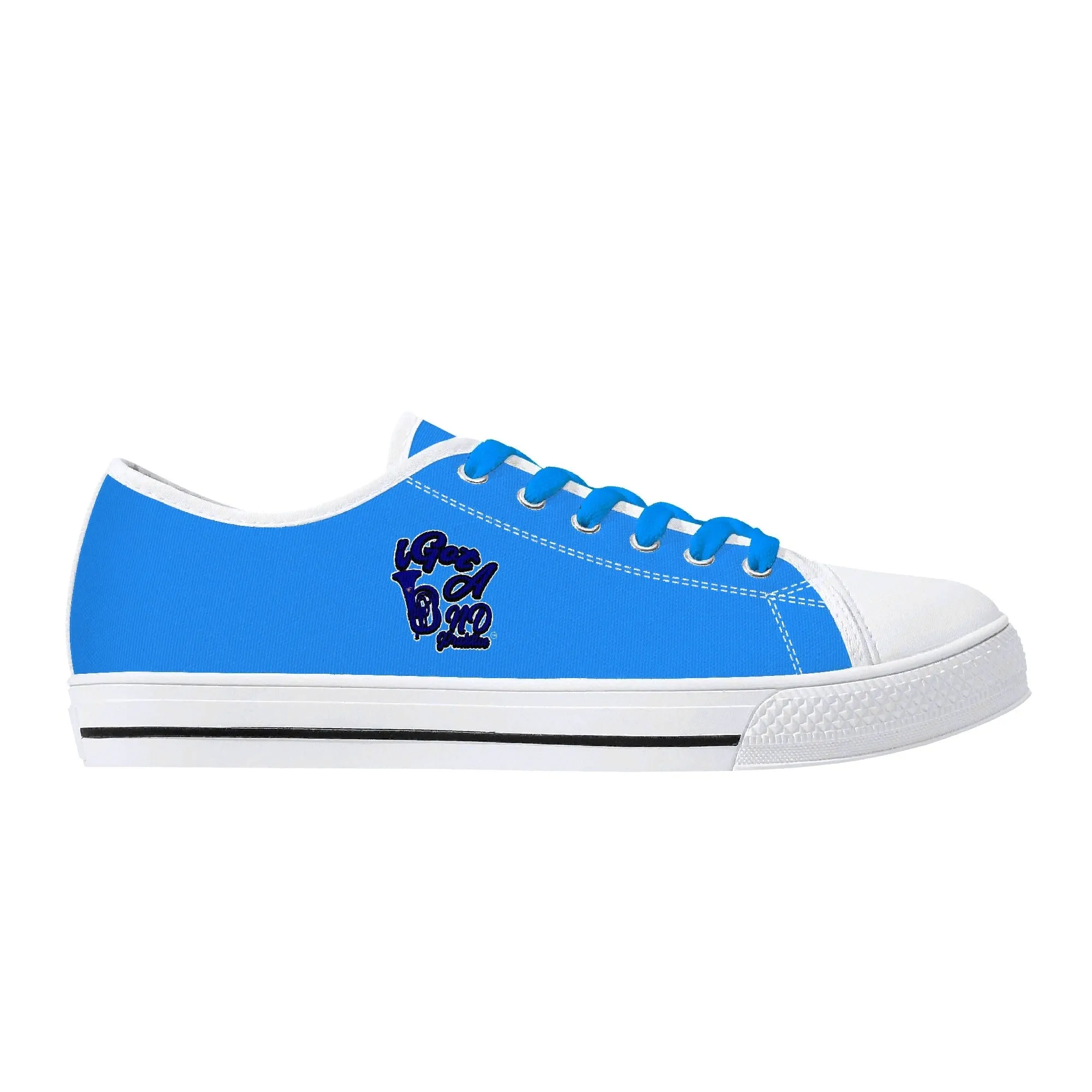 iGot Band Praktice Mens Low Top Canvas Shoes - Customized Tongue