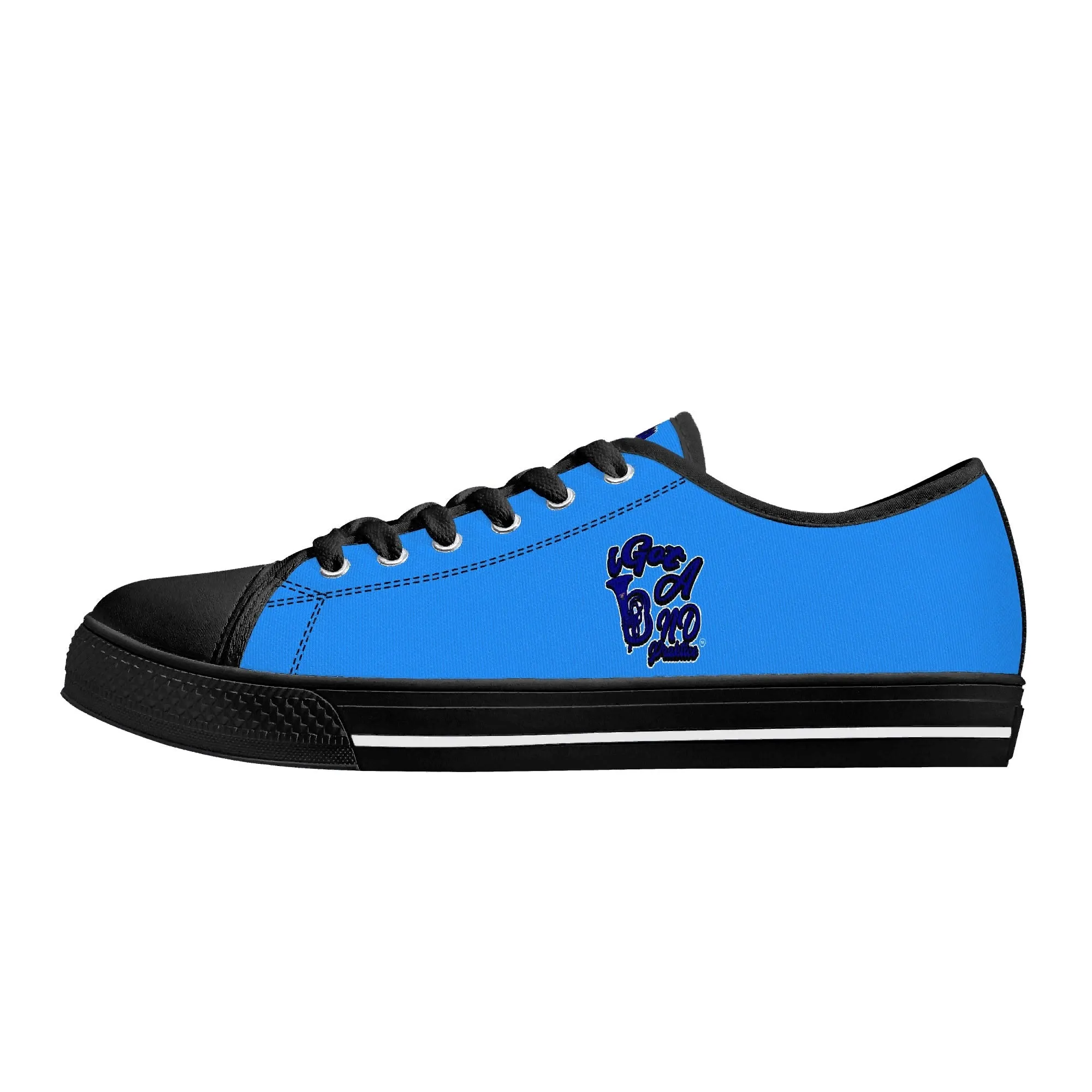 iGot Band Praktice Mens Low Top Canvas Shoes - Customized Tongue