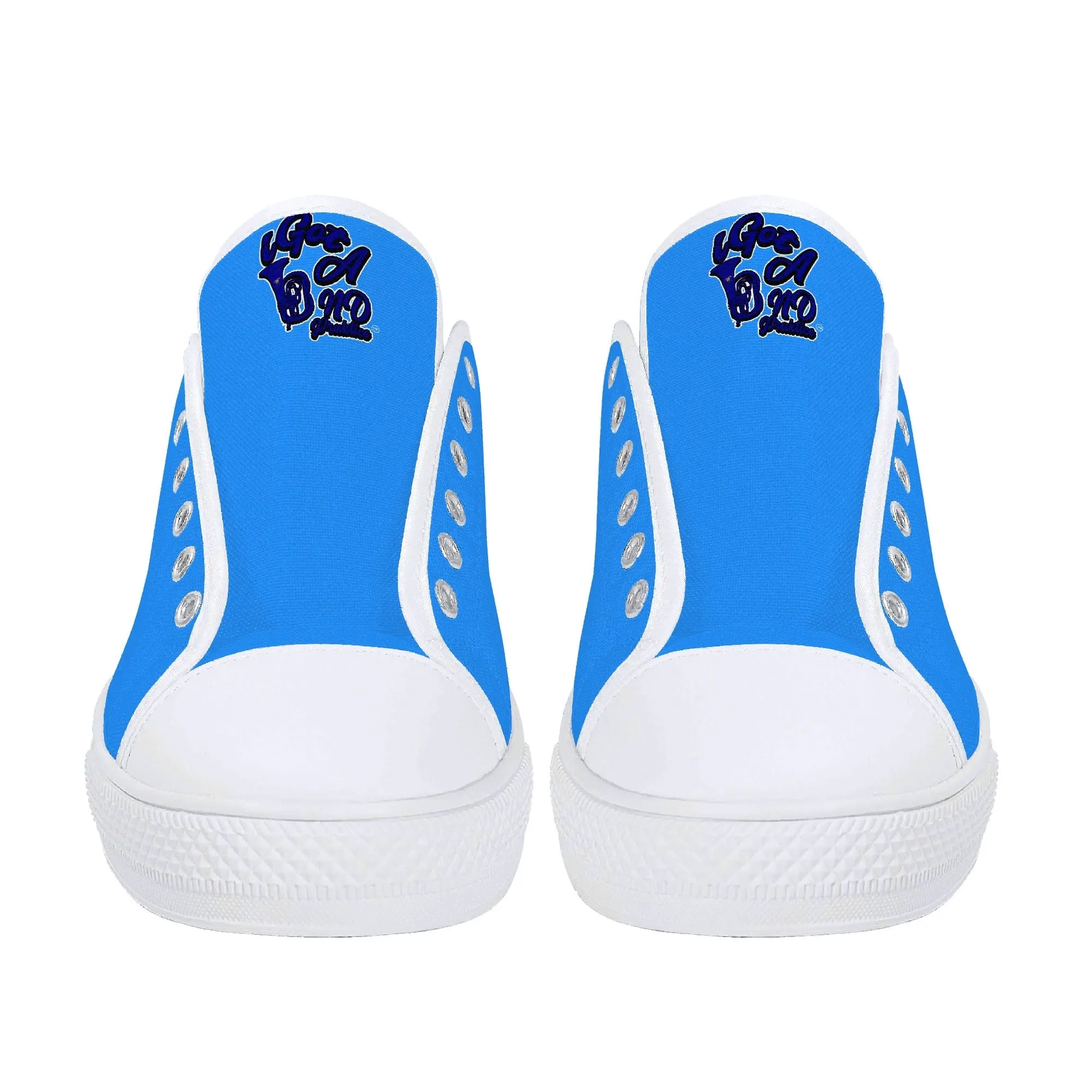 iGot Band Praktice Mens Low Top Canvas Shoes - Customized Tongue
