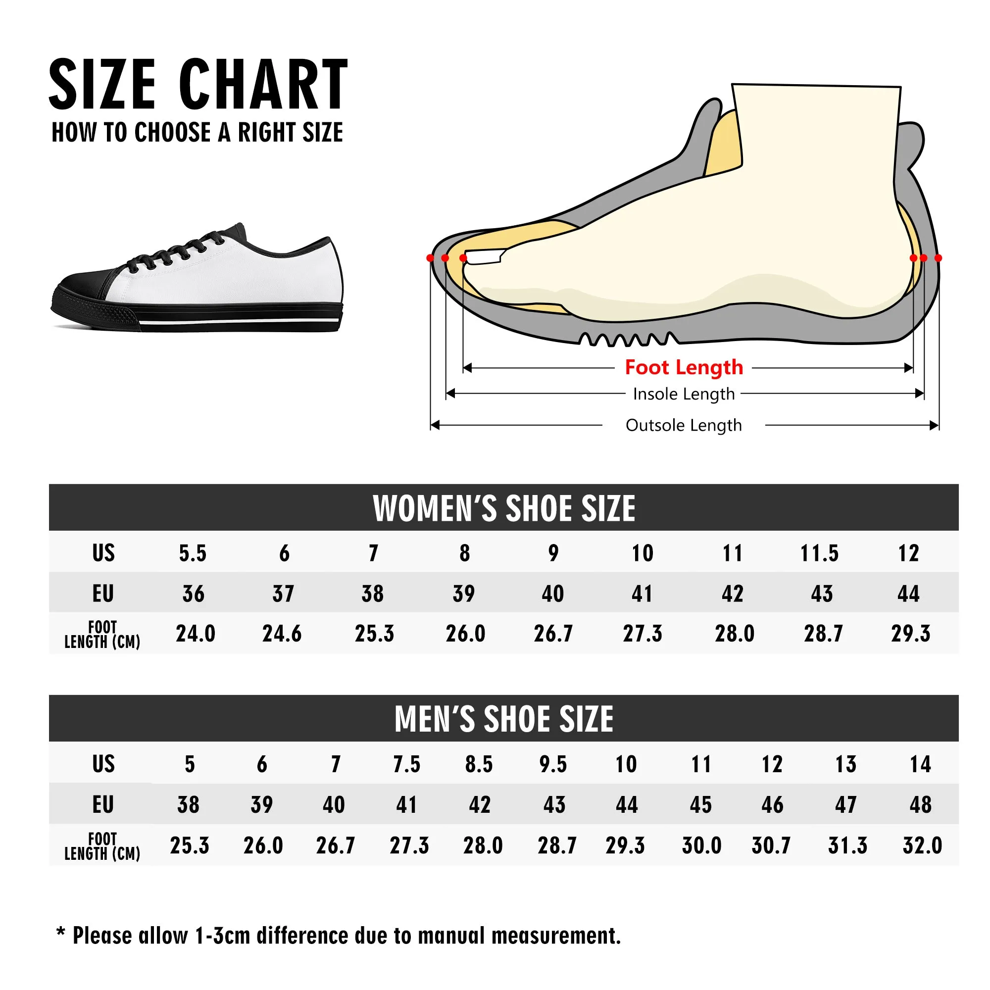 iGot Band Praktice Mens Low Top Canvas Shoes - Customized Tongue