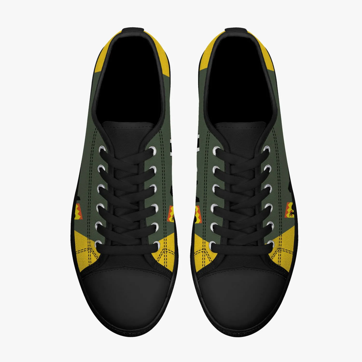 Ju-87 "Stuka" Low Top Canvas Shoes