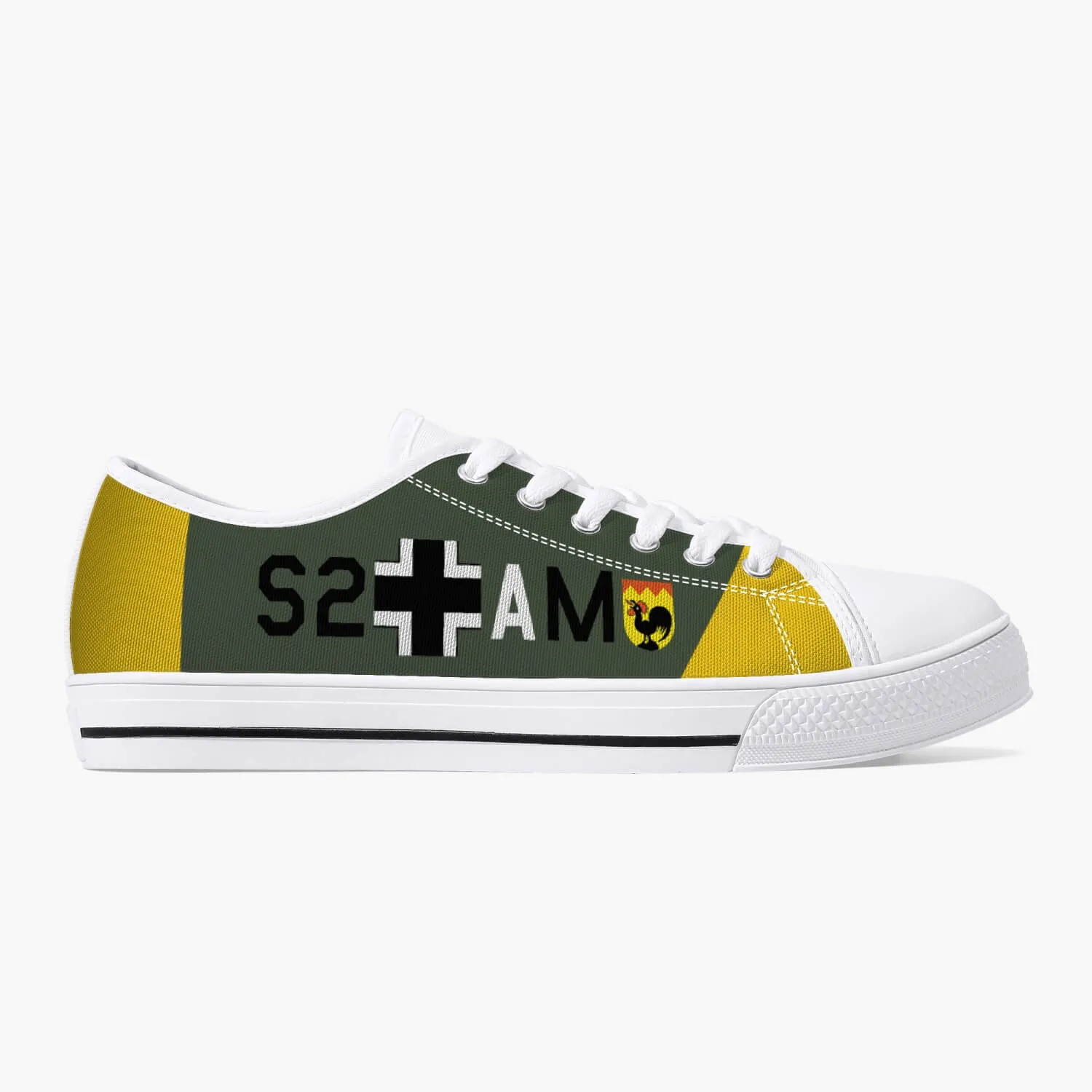 Ju-87 "Stuka" Low Top Canvas Shoes
