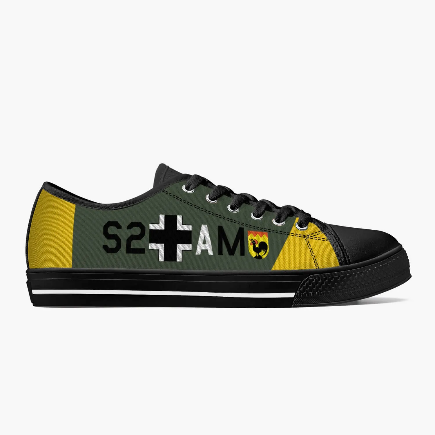 Ju-87 "Stuka" Low Top Canvas Shoes