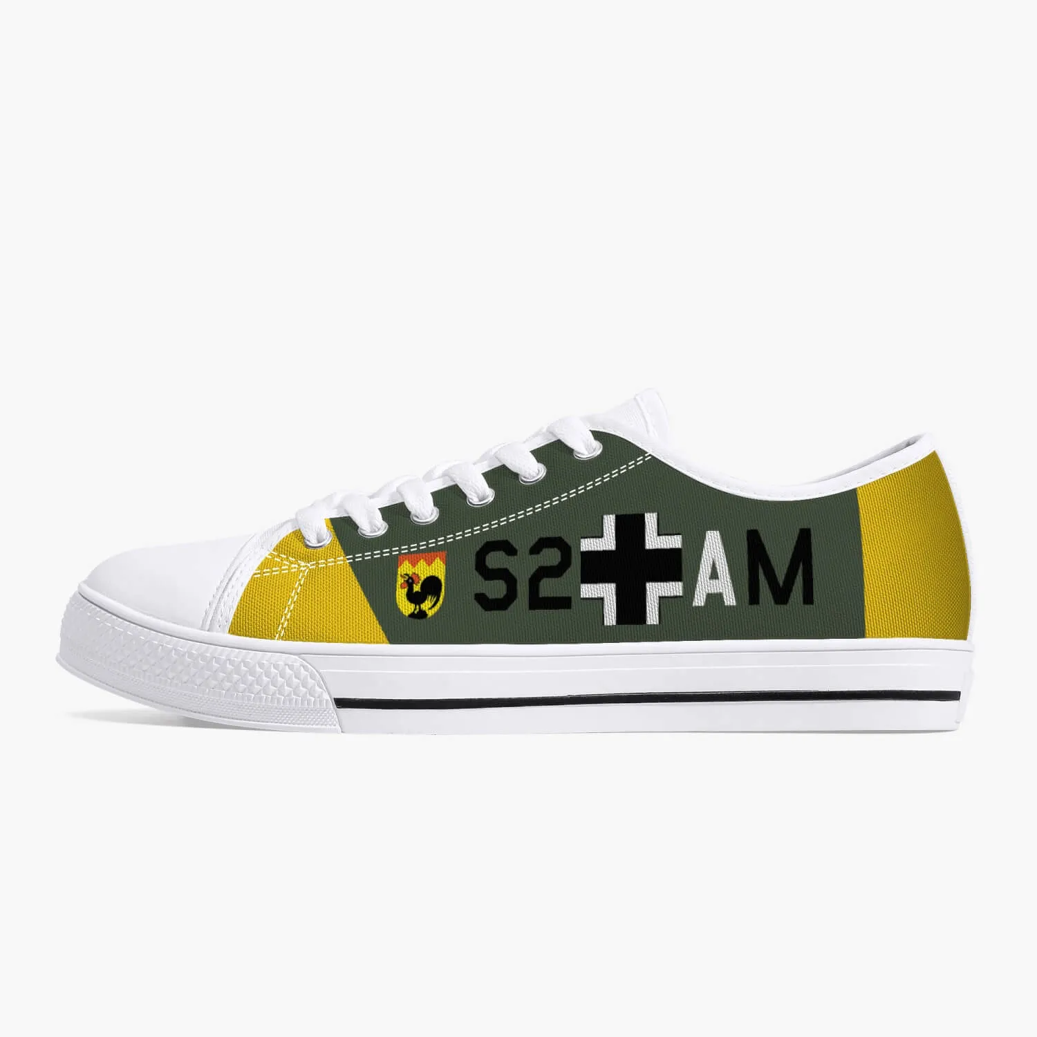 Ju-87 "Stuka" Low Top Canvas Shoes