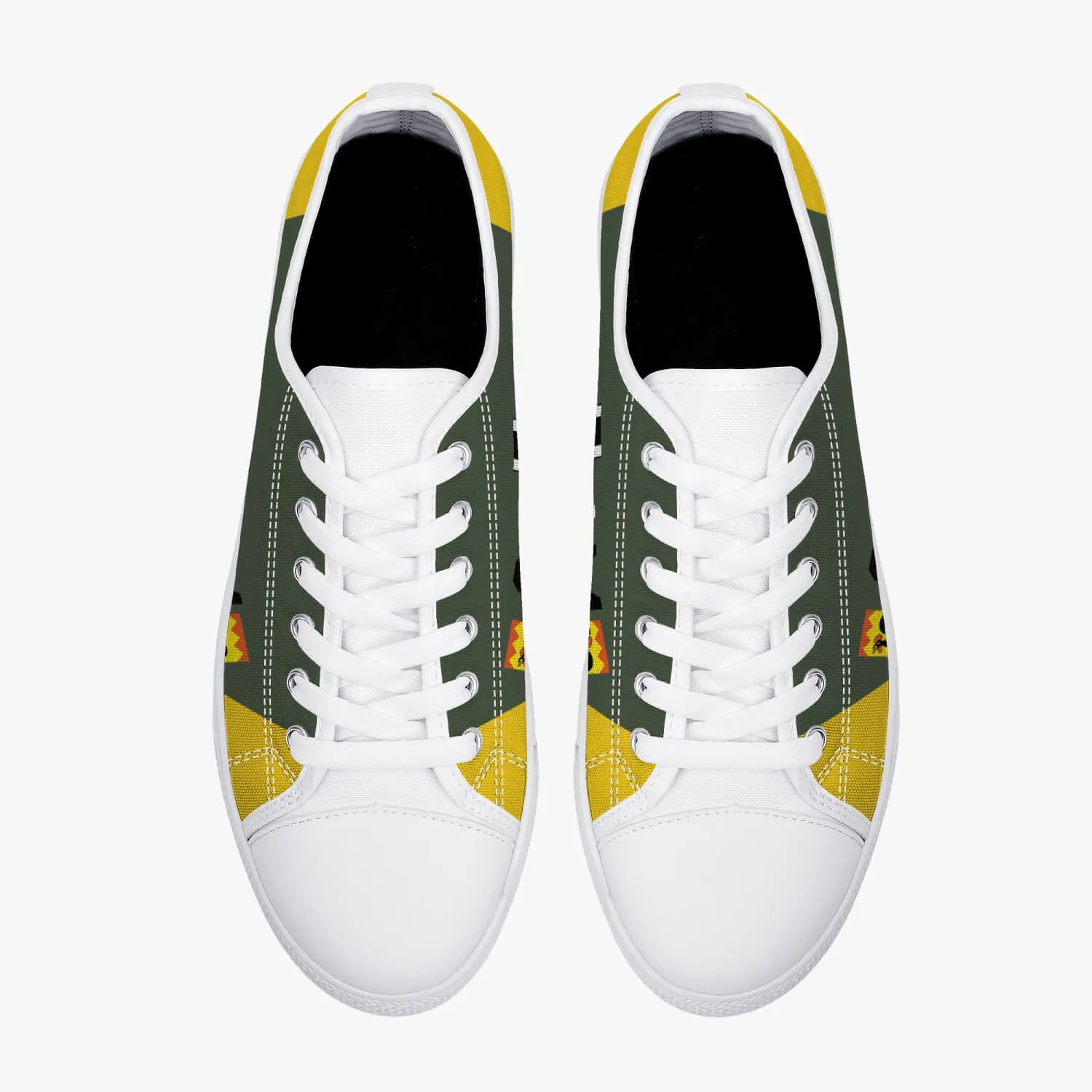 Ju-87 "Stuka" Low Top Canvas Shoes