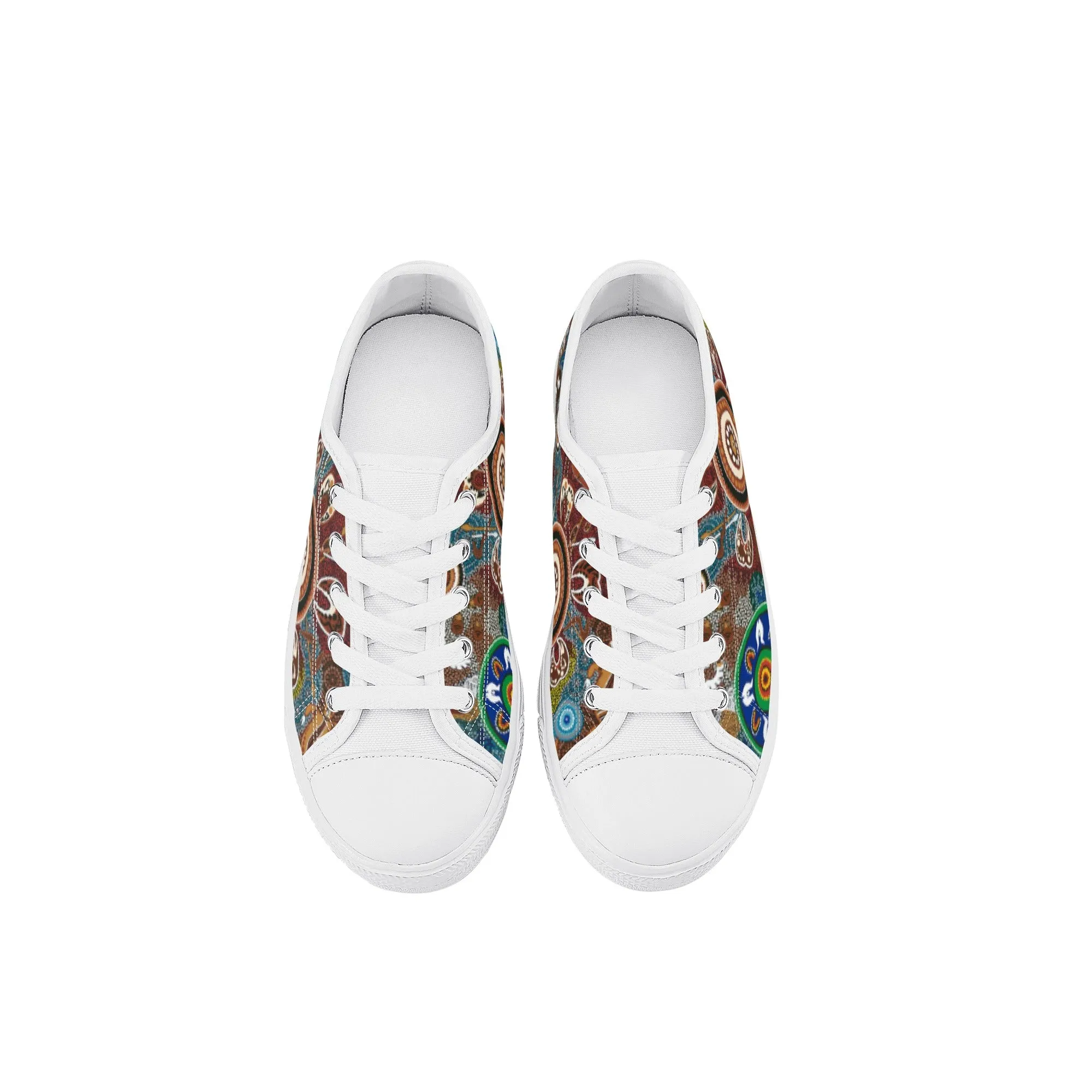 Kid's Low Top Canvas Shoes