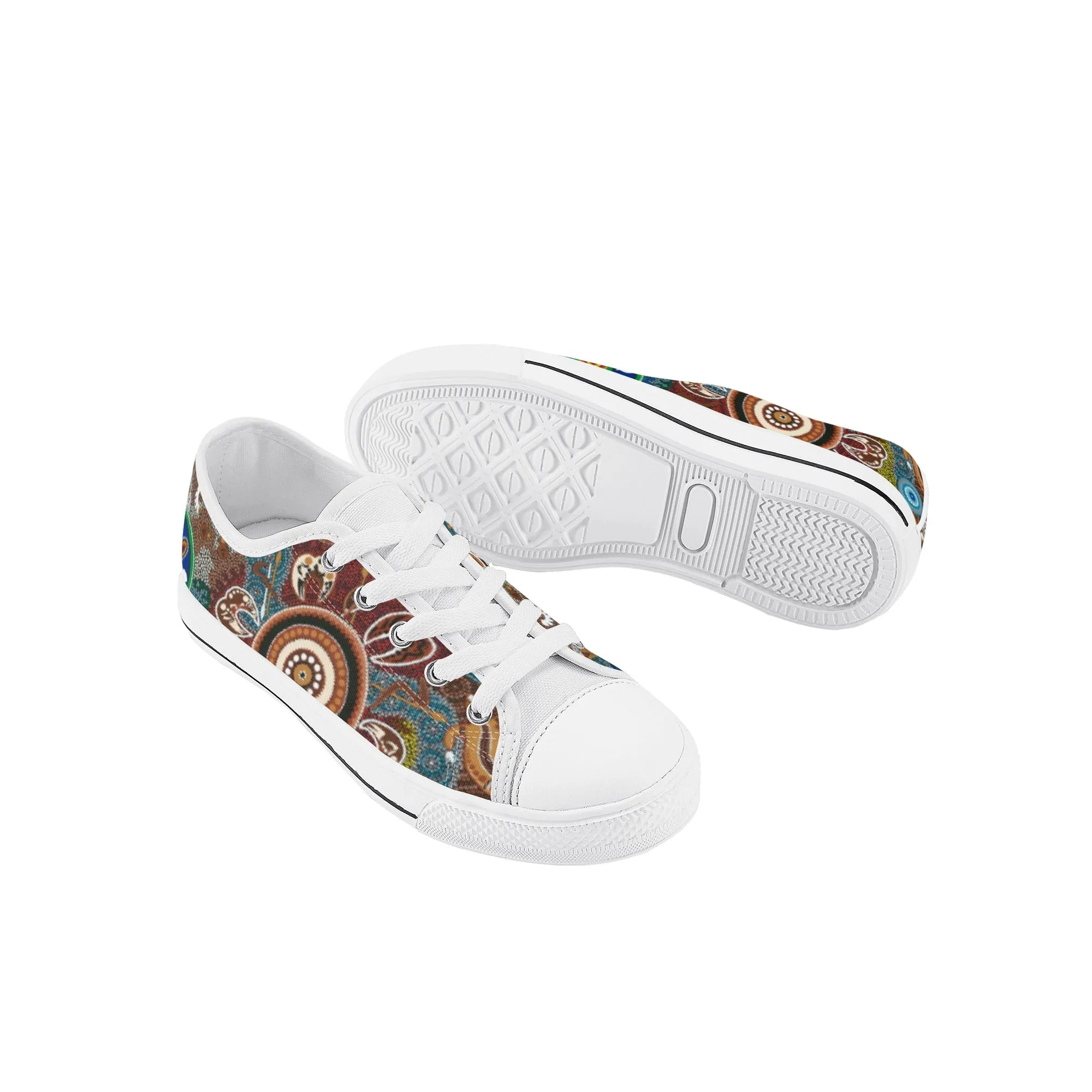 Kid's Low Top Canvas Shoes
