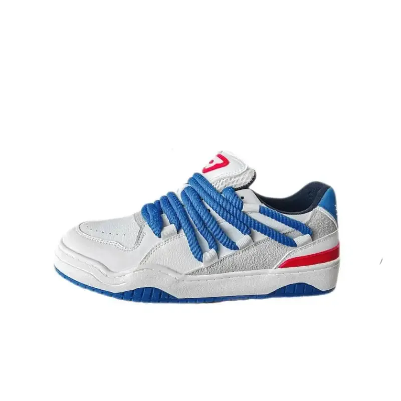 Lighting Skateboard Platform Thick Lace Sneakers