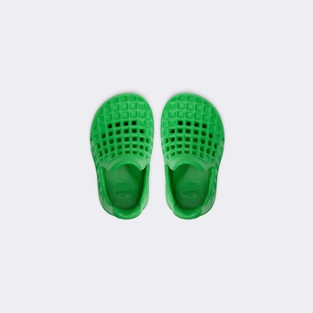 Lusso Cloud Scenario Kids Hudson Green Waterproof Slip On Shoe