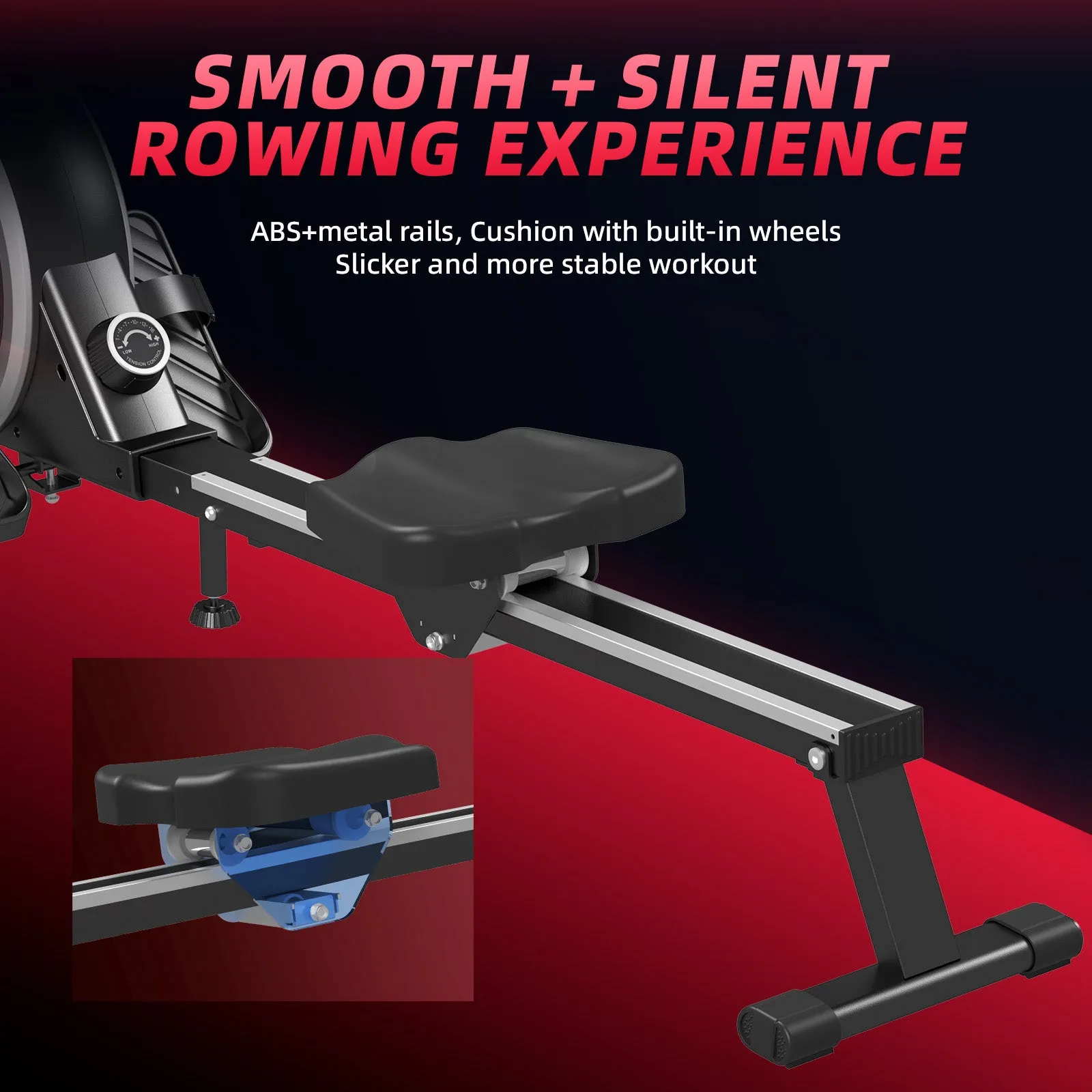 Magnetic Rowing Machine