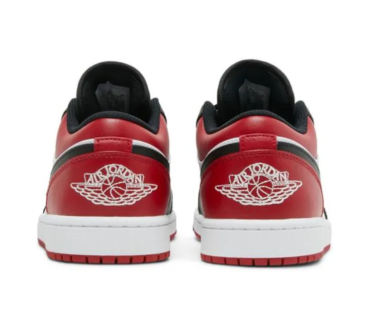 Men's Nike Air Jordan 1 Low (Bred Toe)