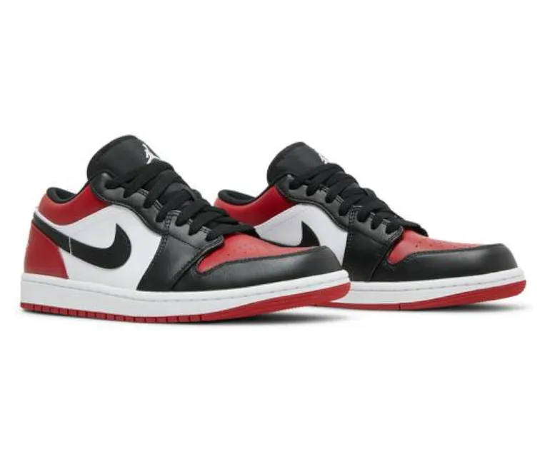 Men's Nike Air Jordan 1 Low (Bred Toe)