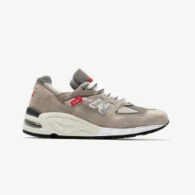 New Balance | 990V2  { TAUPE/WHITE/GREY