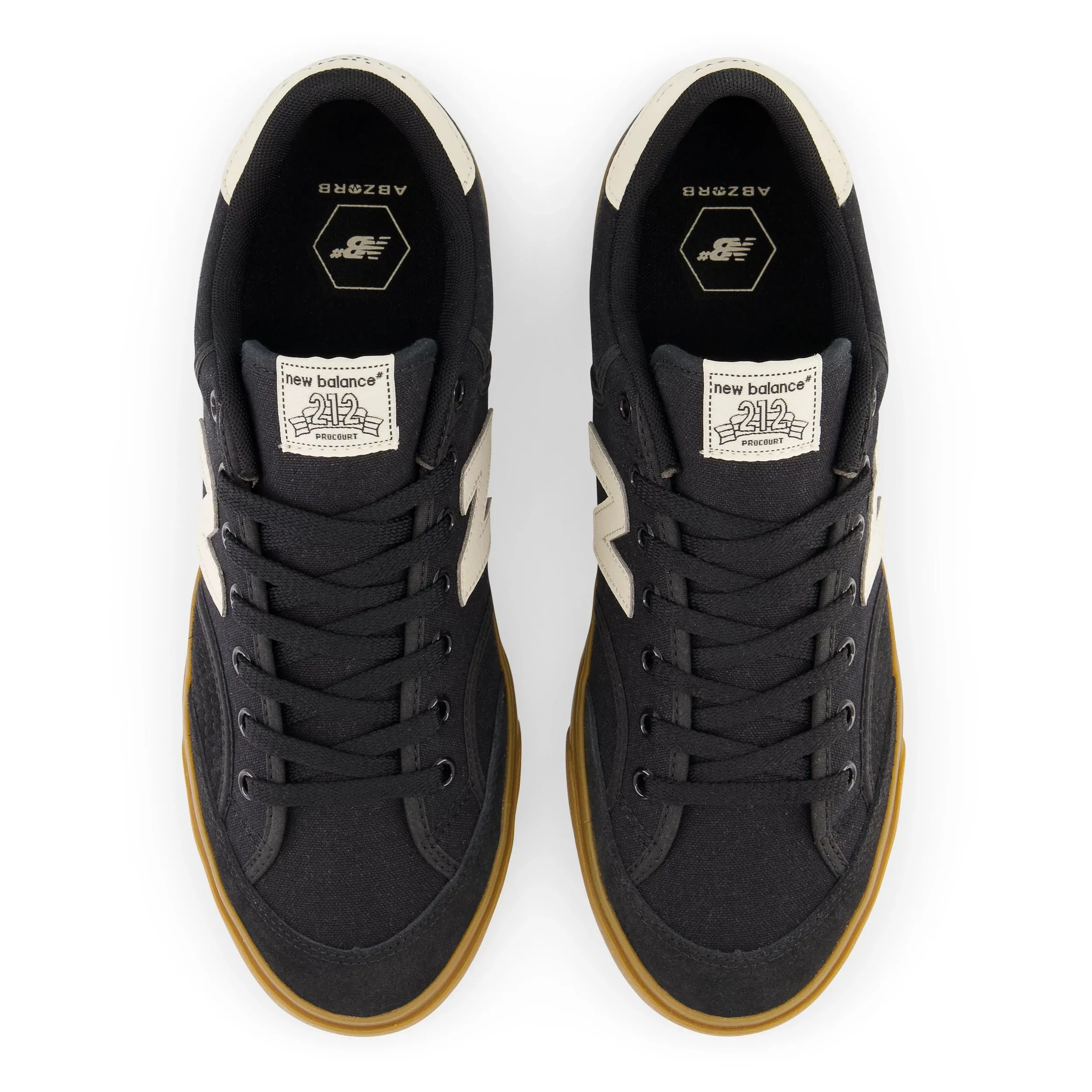 New Balance Numeric Pro Court 212 Skateboard Shoe - Black/Gum