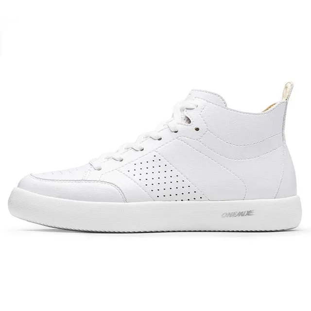 New Casual Oxfords Leather Men Skateboard Shoes
