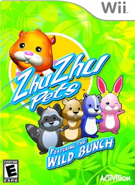 NEW Zhu Zhu Pets: Wild Bunch Wii (Videogame Software)