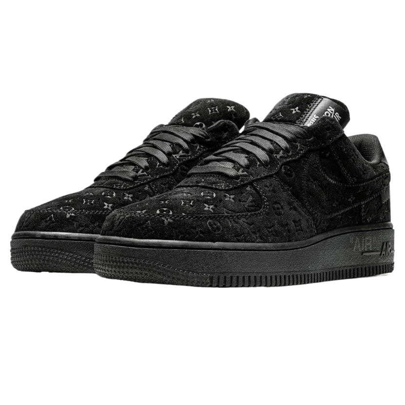 Nike Air Force 1 x Louis Vuitton Black