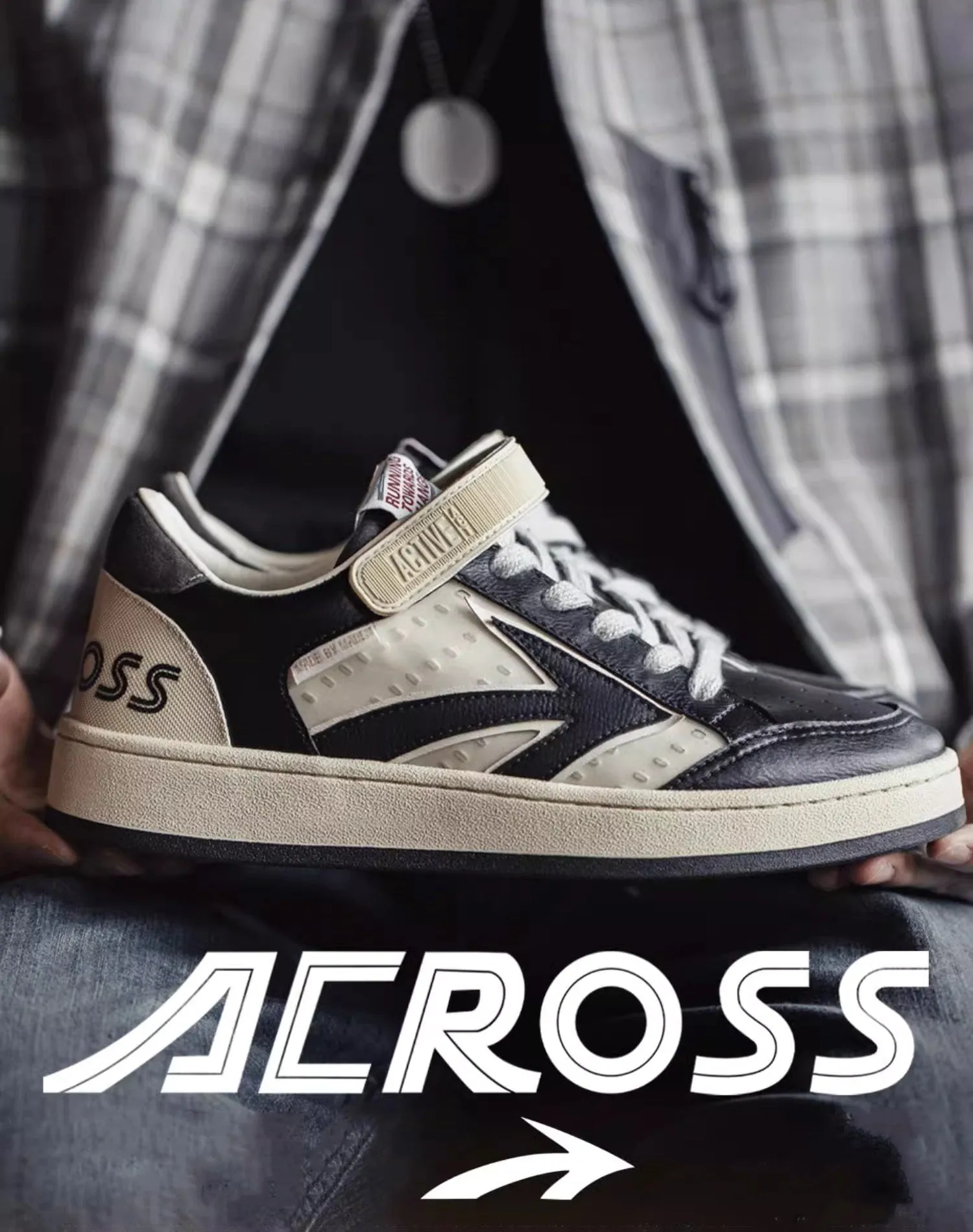 Retro Skateboard Sports Street Versatile Breathable Flat Men's Casual Shoes