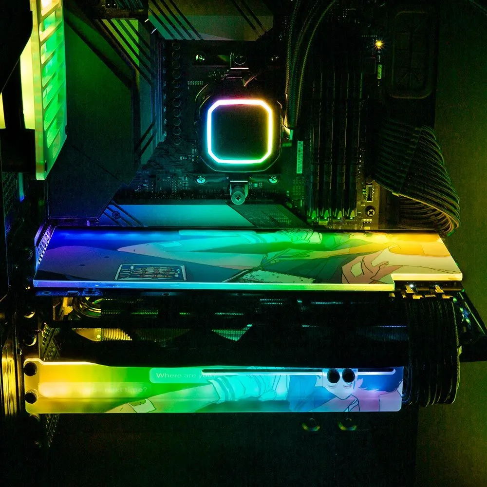 Sushi Date RGB GPU Backplate