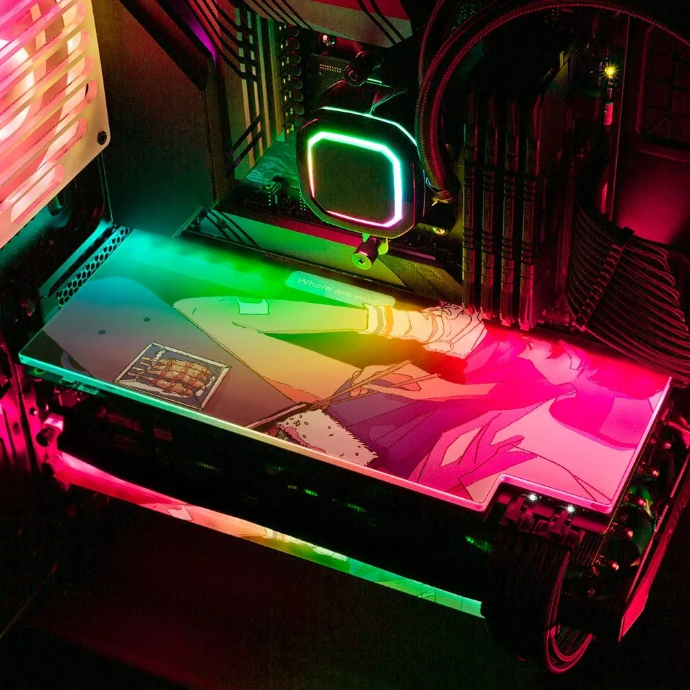 Sushi Date RGB GPU Backplate