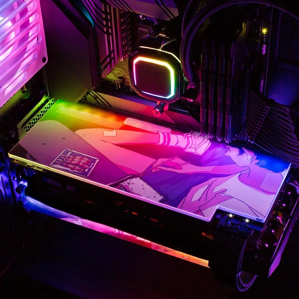Sushi Date RGB GPU Backplate