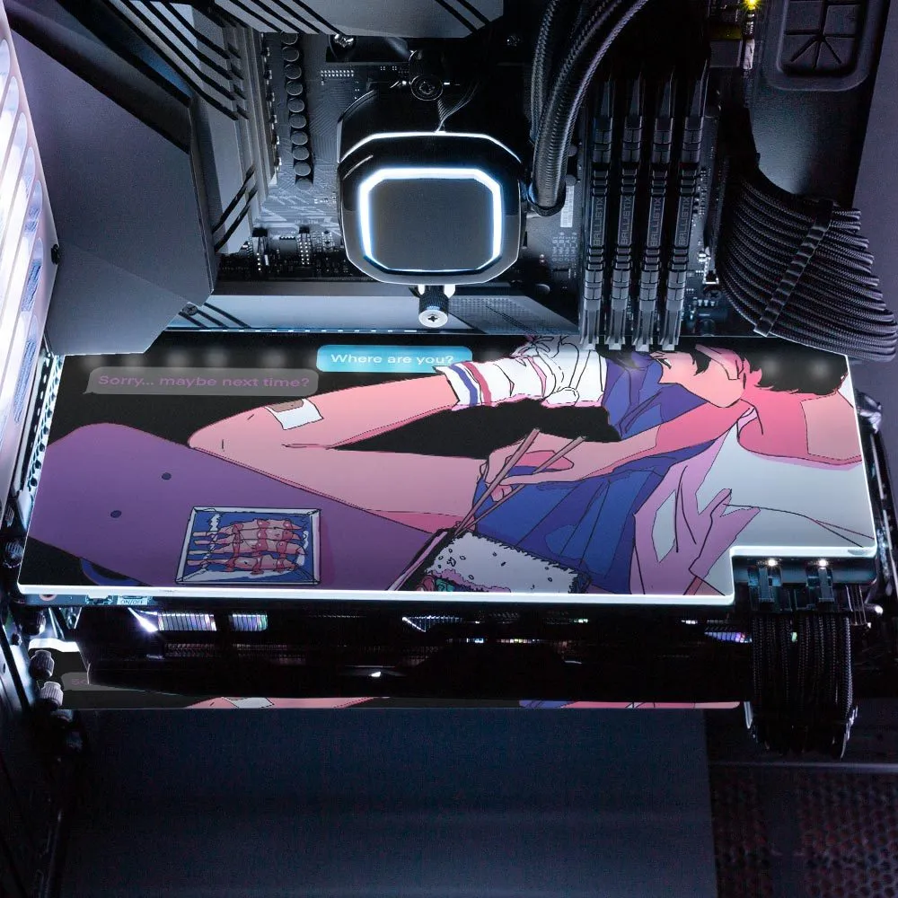 Sushi Date RGB GPU Backplate