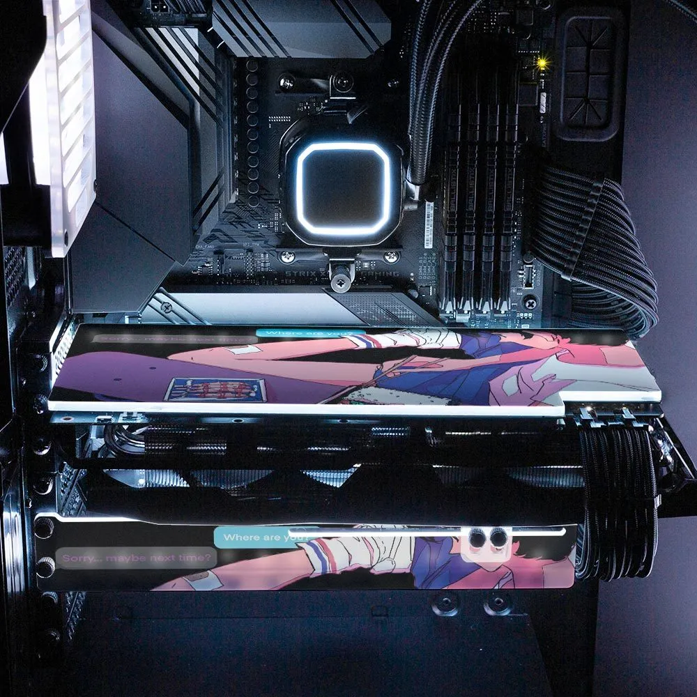 Sushi Date RGB GPU Backplate