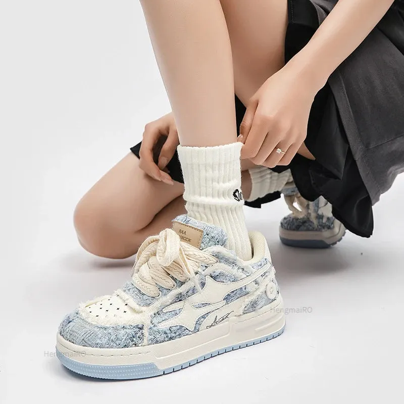 Tennis Retro Y2K Star Skateboard S 