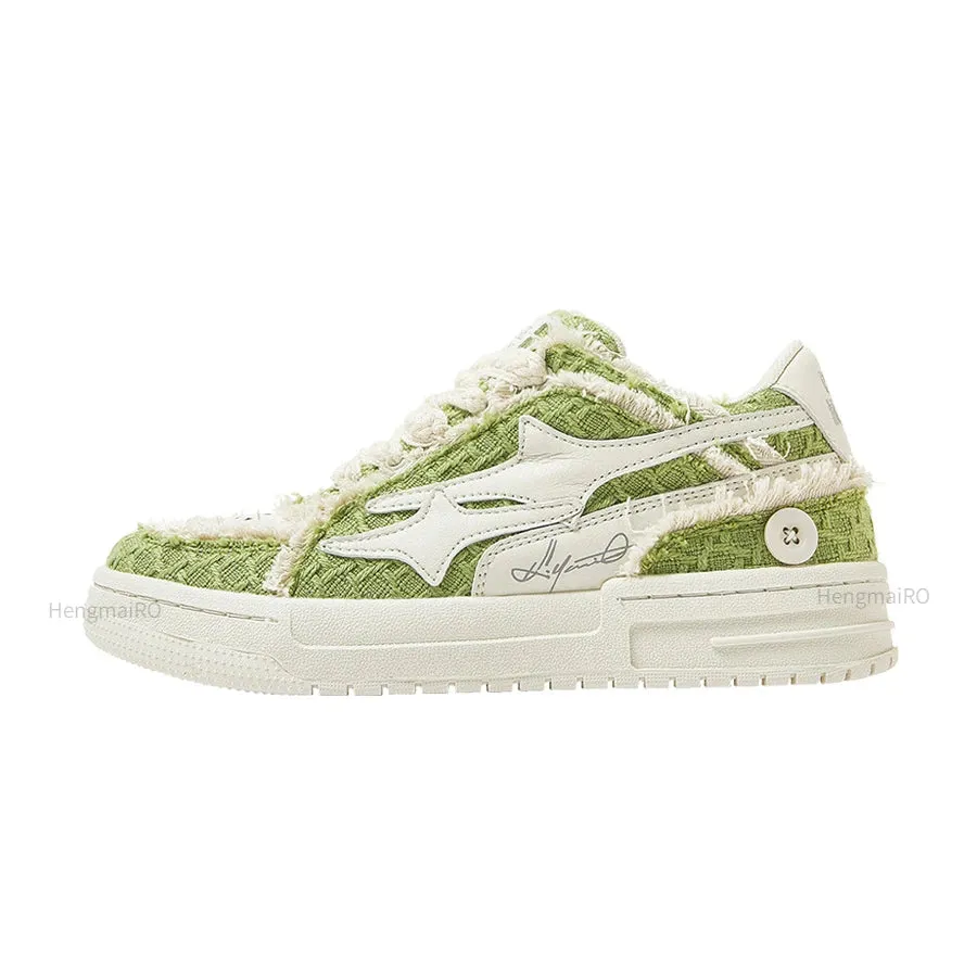Tennis Retro Y2K Star Skateboard S 