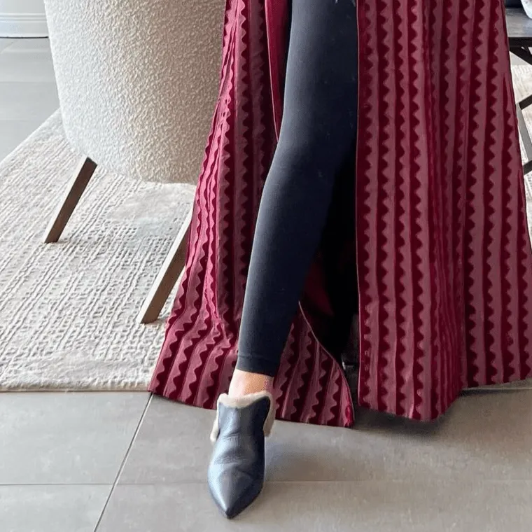 Tia black mule