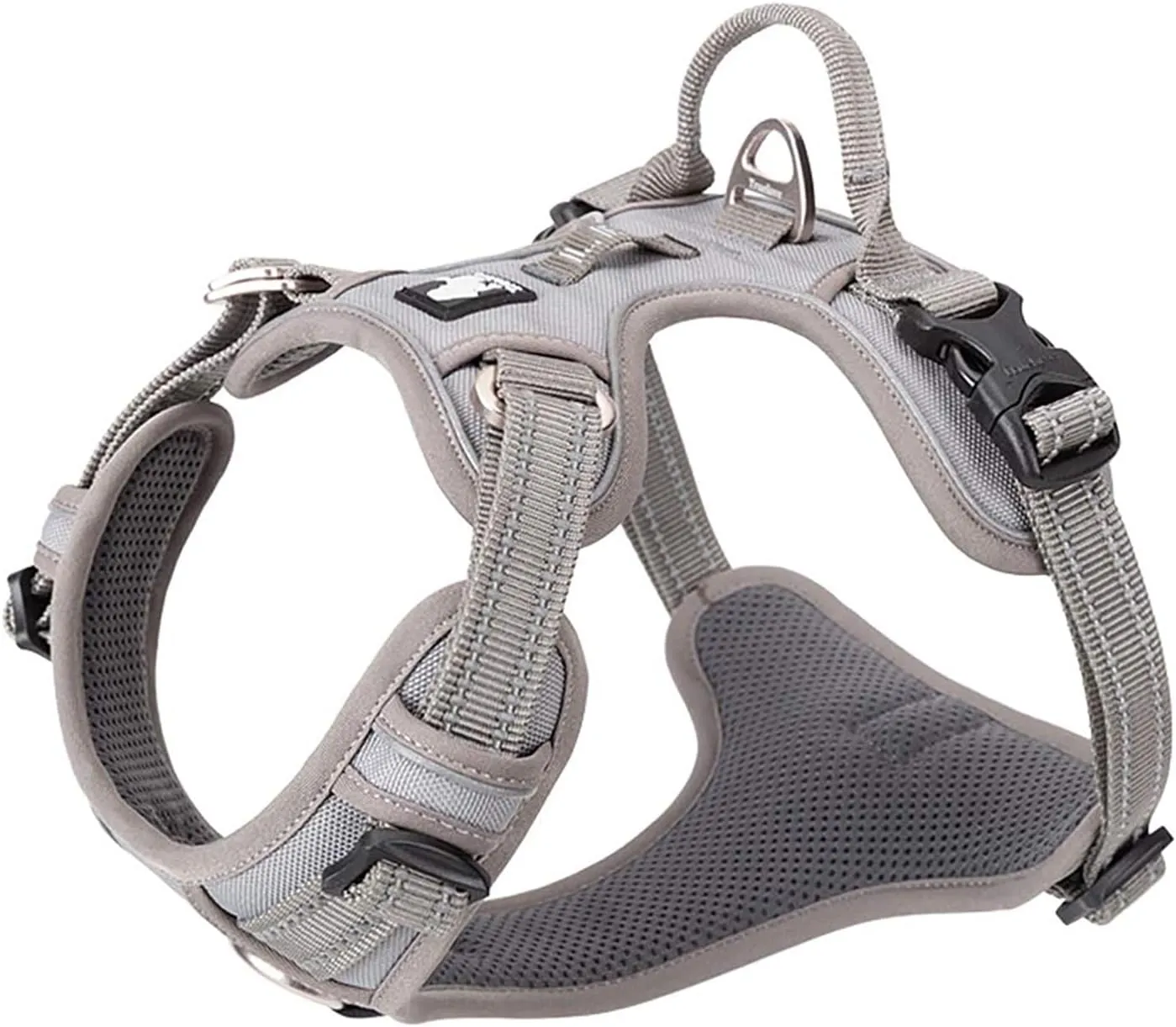 TRUE LOVE Dog Harness No Pull Nylon Reflective Pet Harness Adjustable Comfortable Control Step-in Brilliant Colors Truelove TLH56512