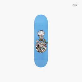 Vault Portrait Blue Skateboard Art Deck by Vans x Takashi Murakami TM/KK