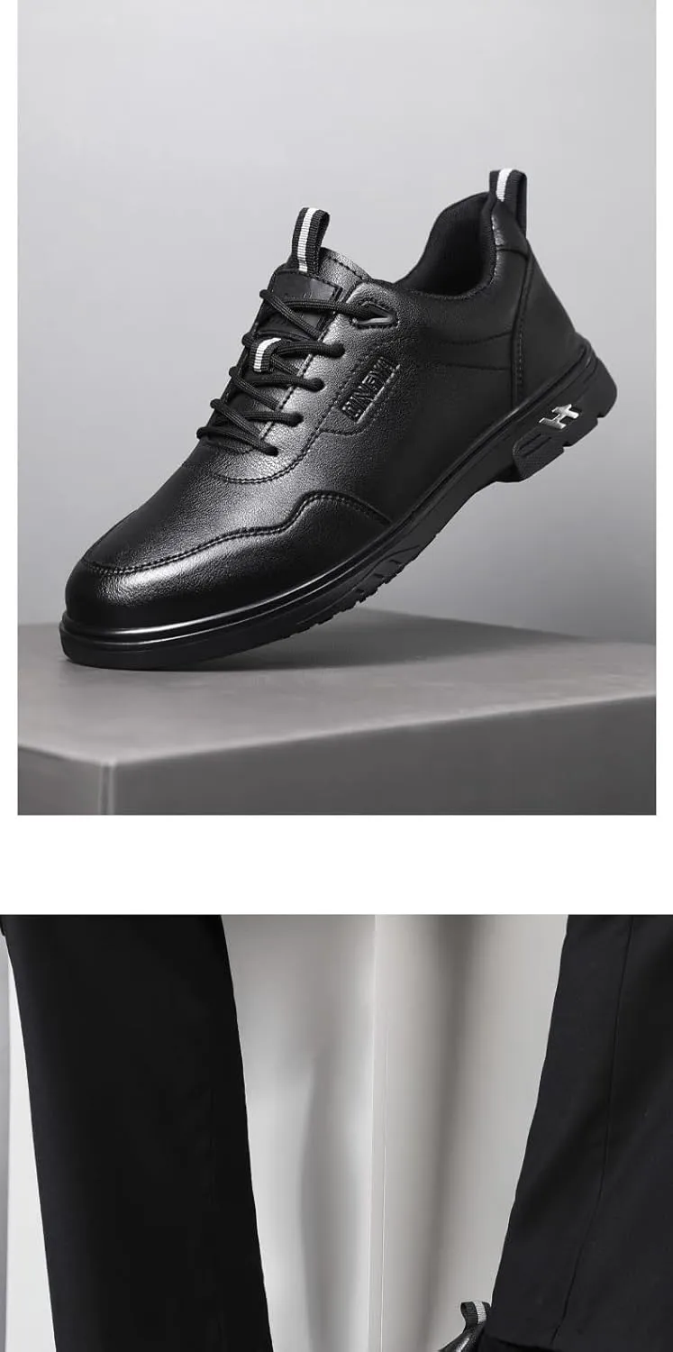 Waterproof & Oil Resistant Work Shoe - Lightweight Anti-Slip Non-Skid Standing All Day Comfort Soft Black Safety Shoe Food Service, Chef, Kitchen, Bistro, and Restaurant Utility Roles