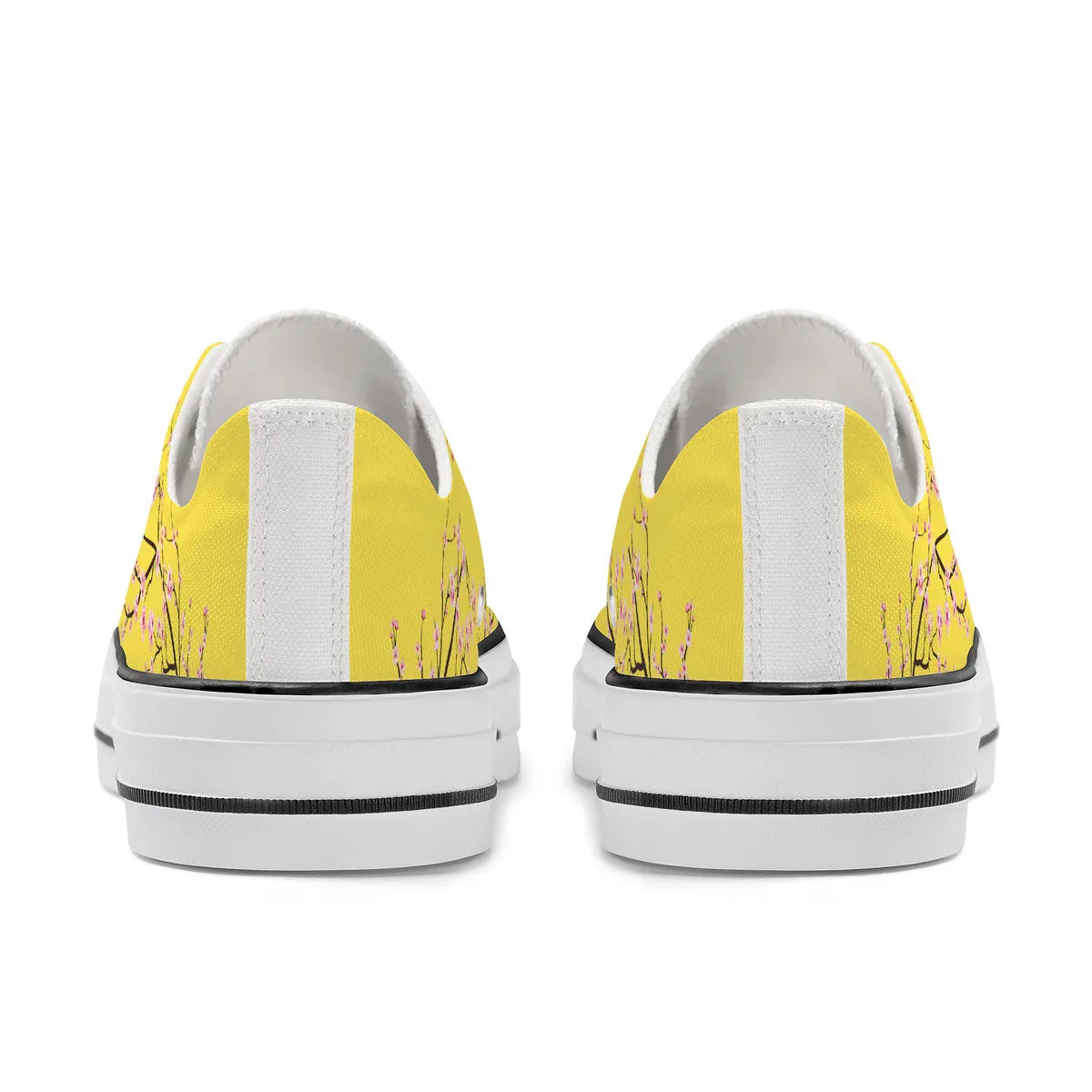 Yuzu Sakura Classic Low Top Canvas Shoes