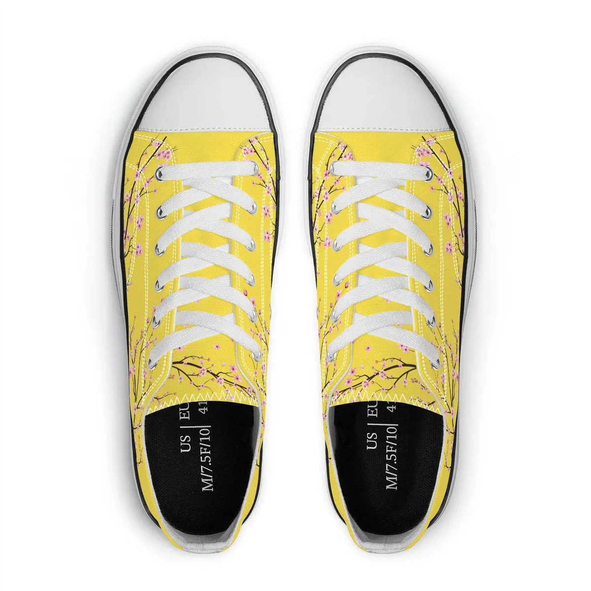 Yuzu Sakura Classic Low Top Canvas Shoes